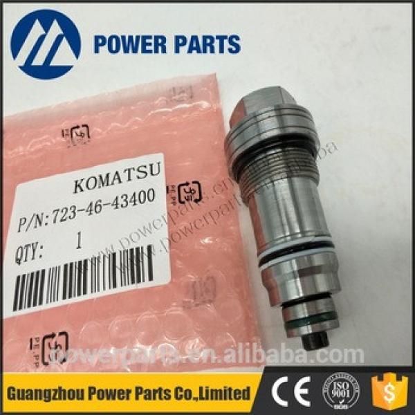 PC130-7 relief valve assy For 723-46-40100 7234640100 723-46-46101 #1 image