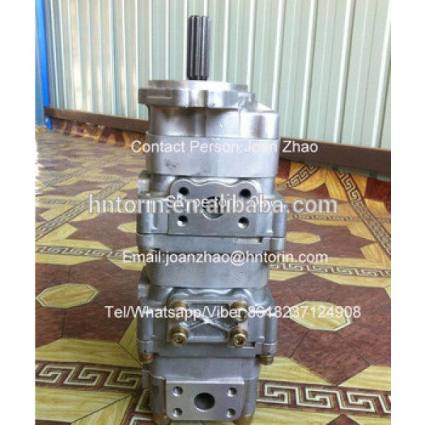 triple gear pump for mini excavator pc60-7 hydraulic main pump 705-41-08090 #1 image