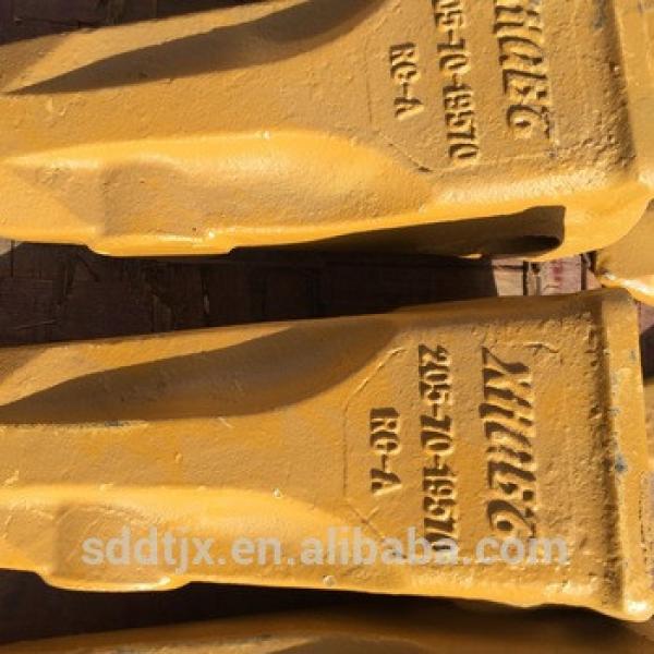 jining excavator pc130-8 pc200-8 spare part 205-70-19570 rock bucket dipper tooth point #1 image