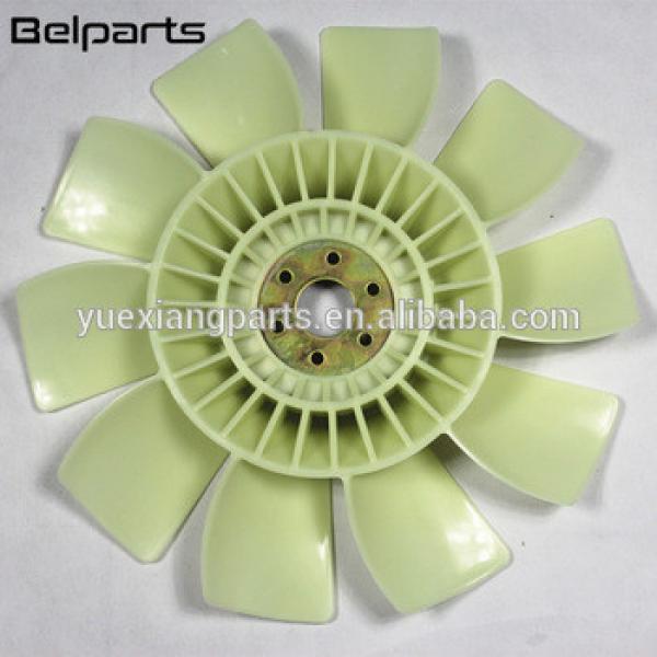 Excavator spare parts engine fan cooling 4D102 600-625-7550 Fan Blade with 10 blades for PC120-6 PC120LC-6 PC130-6 PC128UU PC138 #1 image