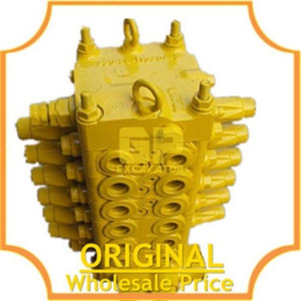 hydraulic main valve pc130-7 pressure control valve for excavator #1 image