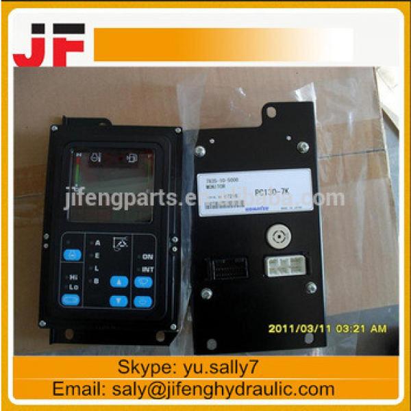 Excavator monitor panel for PC228US PC130-7 P/N 7835-10-2005 #1 image