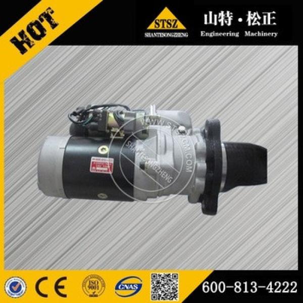 High quality with whole sale price excavator parts PC130-8MO starting motor 600-813-4461 #1 image
