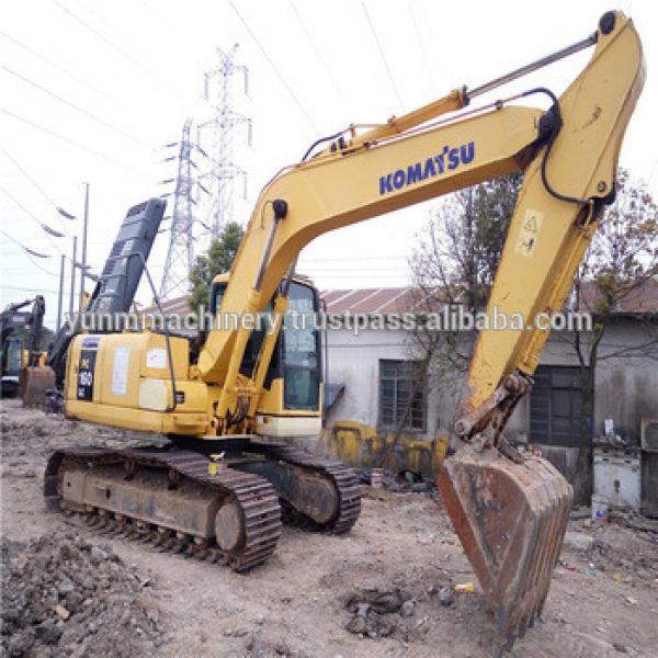 Used Komatsu PC160-7 crawler excavator, Komatsu strong impetus excavator #1 image