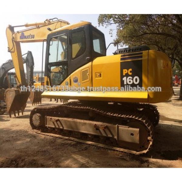 used excavator komatsu PC160 with good working condition and high quality #1 image