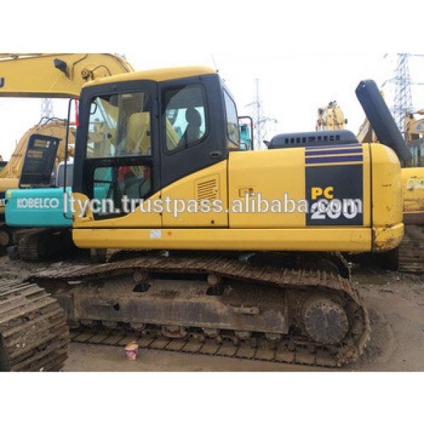 certificate USED second-hand condition japanese komat pc 160,pc 16 ton hydrulic crawler excavator digger #1 image
