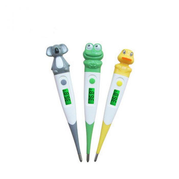 Cartoon Clinical Digital Thermometer For Oral Underarm &amp; Axillary Reliable Readings for Baby Child &amp; Adult Waterproof PC160 #1 image