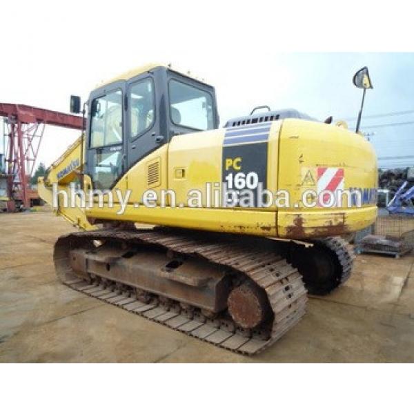 Used PC160 excavator Second-hand excavator trading center in Asia for sale #1 image