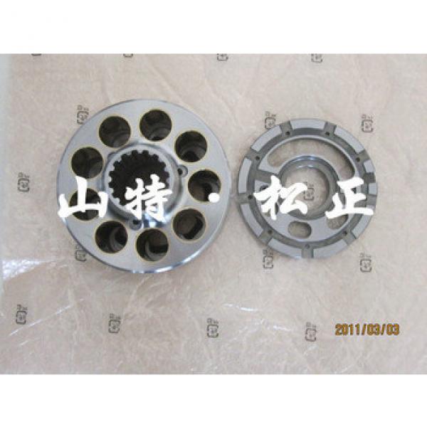 PC160-7 hydraulic pump block, 708-3M-04311,PC160 hydraulic pump parts #1 image