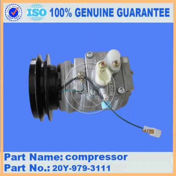 OEM part of air compressor assembly for PC160-6K in air conditioner 20Y-979-3111 #1 image
