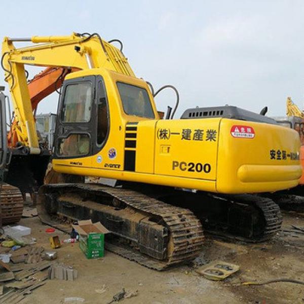 Heavy excavator, Used Heavy duty excavator komat&#39;su pc200 pc220 PC200-6 equipment for sale welcome purchase #1 image