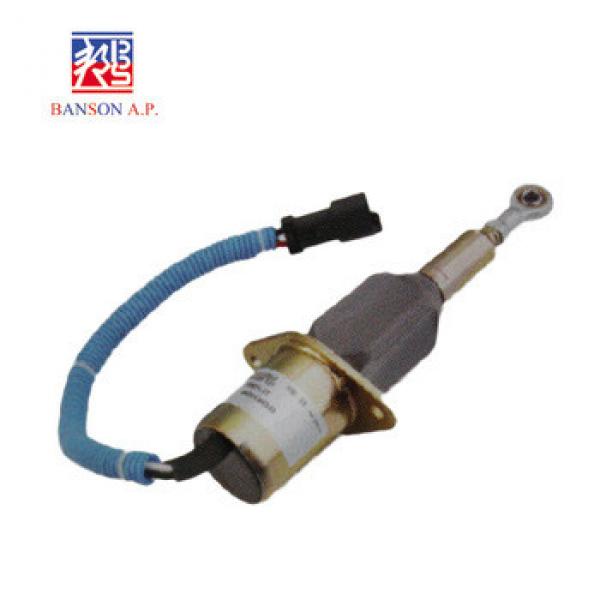 High Quality Stop Solenoid 6743-81-9141 4063712 for PC300-7, Excavator Engine Parts #1 image