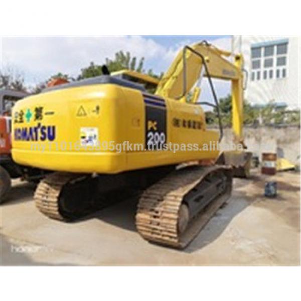 used hydraulic excavator PC200 PC220 PC240 crawler excavator construction machinery #1 image