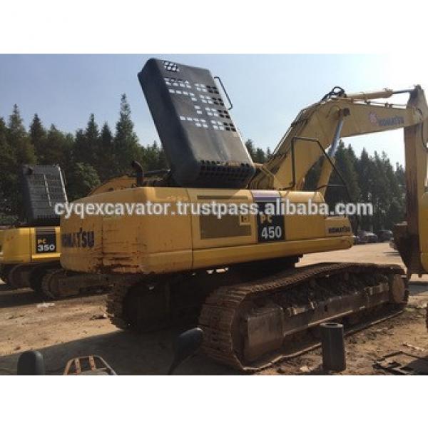 Used Japan komatsu PC400 track excavator/crawler used excavator hydraulic 40ton PC300/PC350/PC450 for sale #1 image