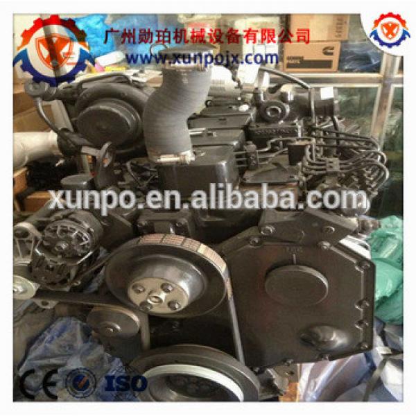 PC220-6 excavator engine 6D102 engine assy,6D102 complete full engine assembly. #1 image