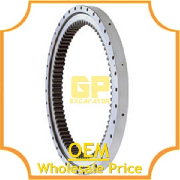 excavator slewing bearing swing circles slewing ring rotary bearing pc300-6 swing bearing #1 image