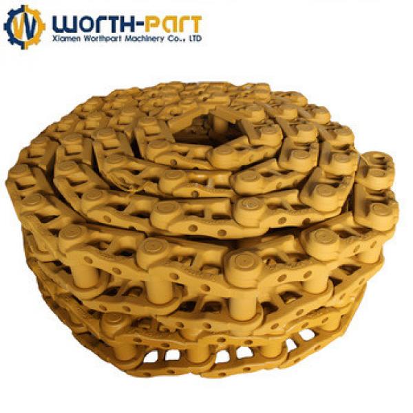 D4D bulldozer track chain, D4D track link assy for dozer undercarriage parts #1 image