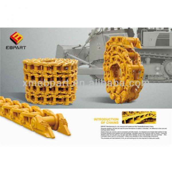 Undercarriage parts Sealed and Lubricated track chain assy for excavator &amp; bulldozer track link assy #1 image