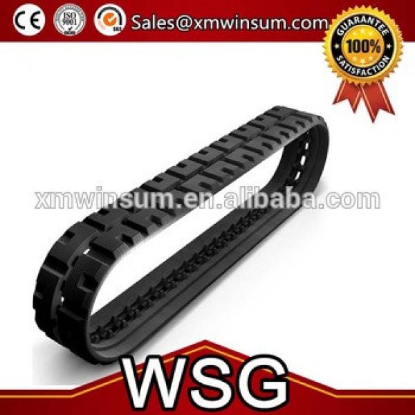PC50UU excavator undercarriage parts rubber tracks link assy #1 image
