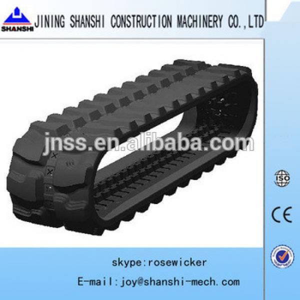 Excavator Rubber Track,Track Link Assy With Shoe,Undercarriage Track shoe Assembly #1 image
