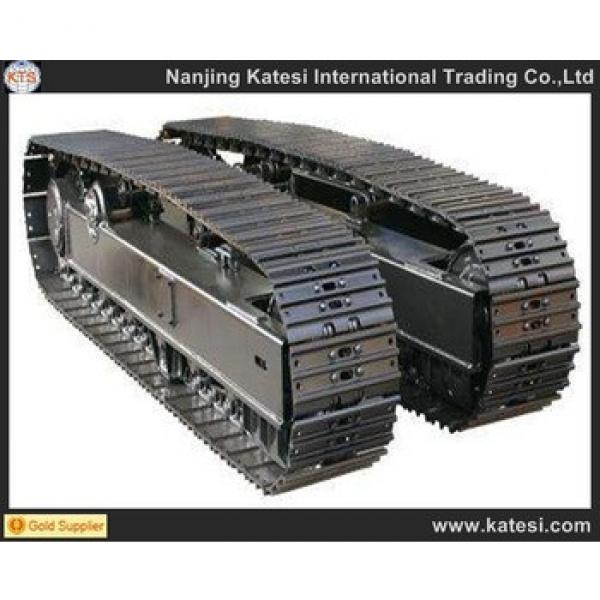 High quality pc60-5 excavator track chain link assembly tracked chassis for earthmoving parts #1 image