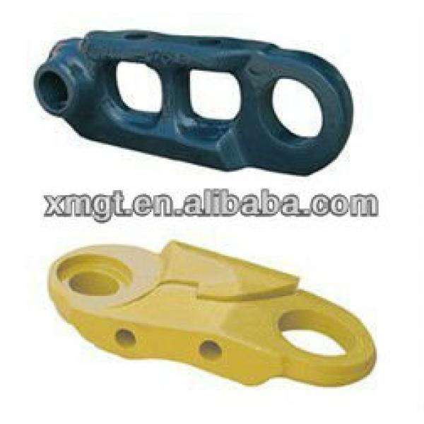 v-track quality heavy machine undercarriage track chain master link track link with shoe and without shoe #1 image