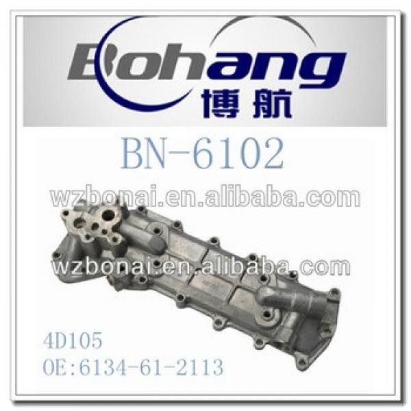 Bonai Engine Spare Part KO-MATSU 4D105 Oil Cooler Cover(6134-61-2113) #1 image